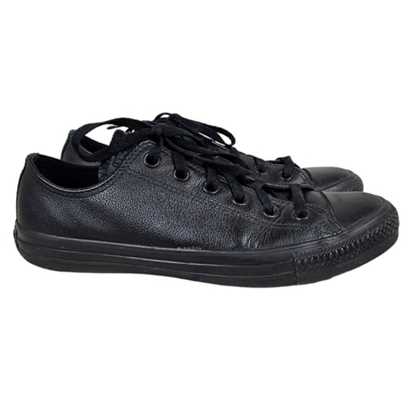 Converse Chuck Taylor All Star Monochromatic Leather Low Top Sneaker Size 8M/10W - Picture 1 of 15